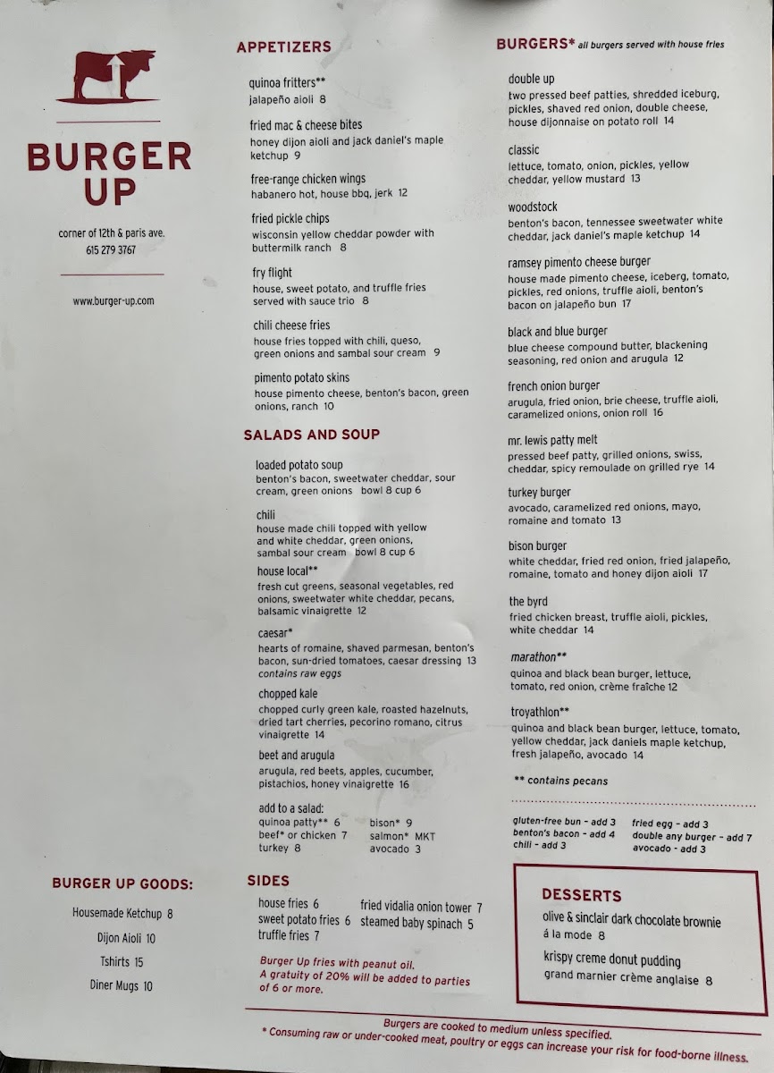 Burger Up Menu - Image 6
